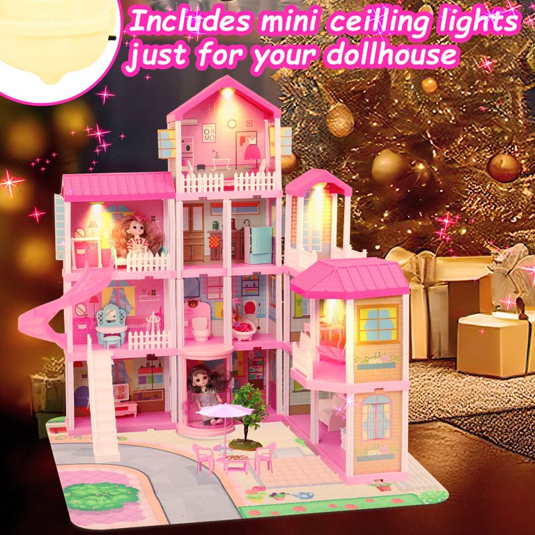 Doll House Diy Kit Home Educational Toys for Girls