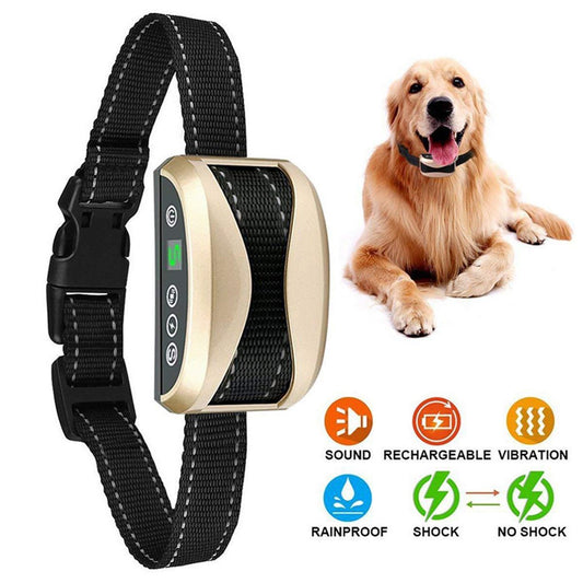 Dog Bark Collar, Anti Barking Training Collar,Vibration No Shock Dog Collar