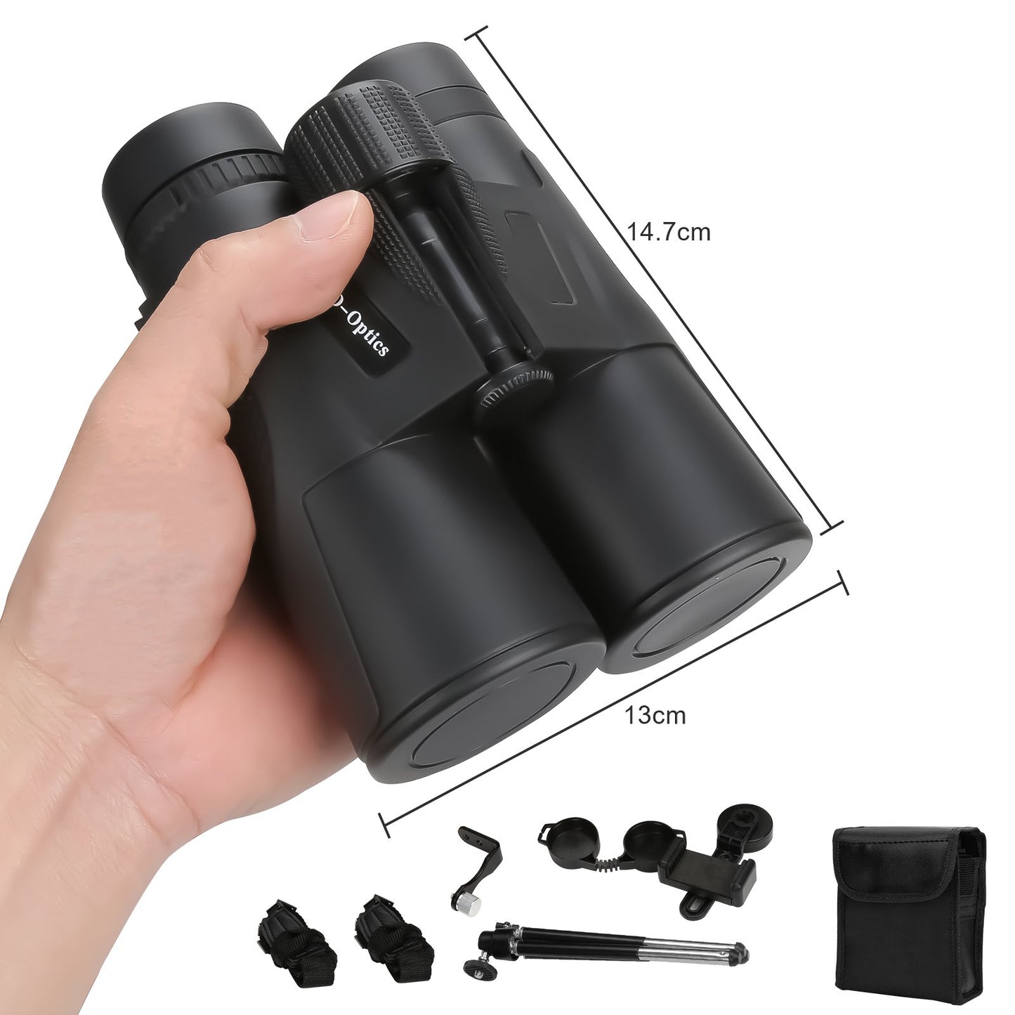 Teedor 12*42 Binoculars for Adults with Tripod Waterproof Compact Binoculars